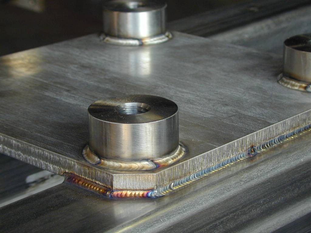 Precision metal weldment